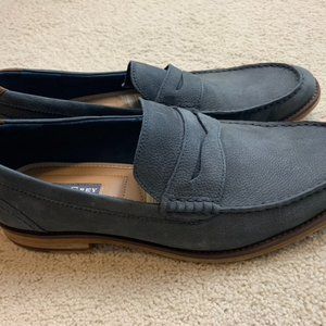 Blue Leather Loafers size 11